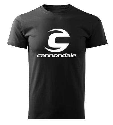 Tričko CANNONDALE, čierne