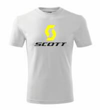 Tričko Scott, biele 2