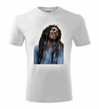Tričko Bob Marley, biele 5