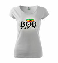 Dámske tričko Bob Marley, biele 1