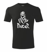 Tričko Dakar, čierne 2