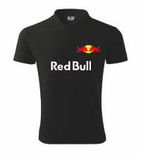 Polokošeľa Red Bull, čierna