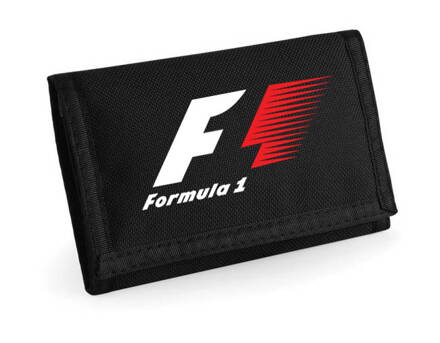 Peňaženka F1, čierna