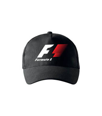 Šiltovka F1, čierna