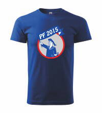 Tričko PF 2015, modré