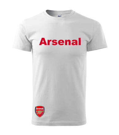 Tričko Arsenal, biele3