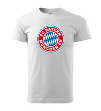 Tričko Bayern, biele