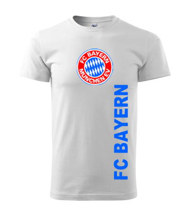 Tričko Bayern, biele2