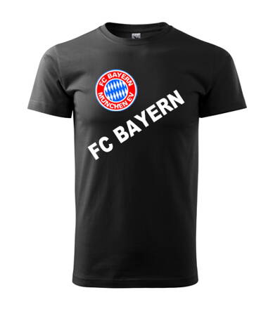 Tričko Bayern, čierne3
