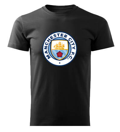 Tričko MANCHESTER CITY, čierne