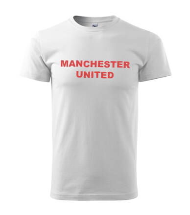 Tričko Manchester United, biele2