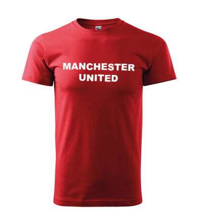 Tričko Manchester United, červené2