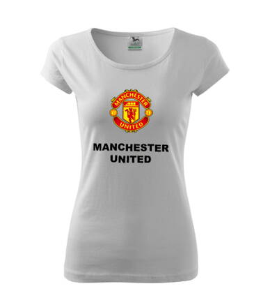 Dámske tričko Manchester United, biele
