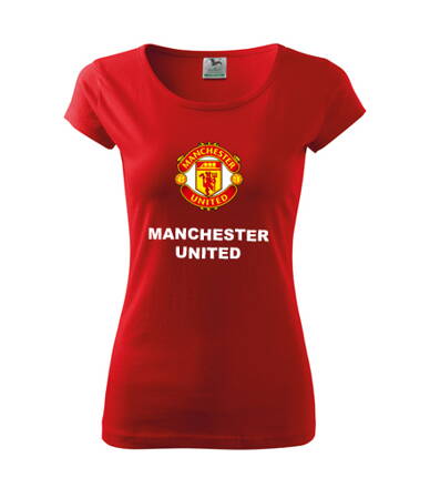 Dámske tričko Manchester United, červené