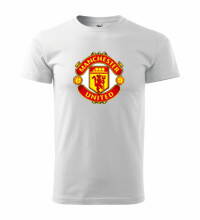 Tričko Manchester United, biele