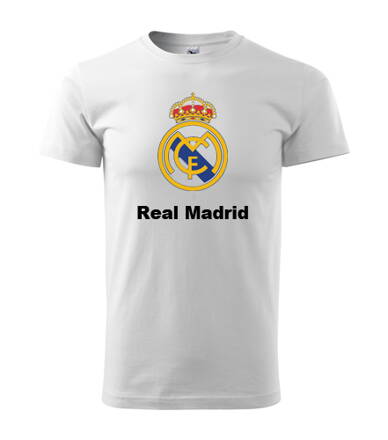 Tričko Real Madrid, biele3