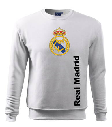 Mikina Real Madrid, biela2