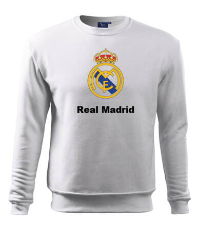 Mikina Real Madrid, biela3