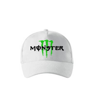 Šiltovka MONSTER, biela