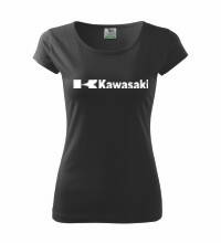 Dámske tričko Kawasaki, čierne