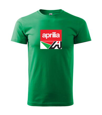 Tričko Aprilia A, zelené
