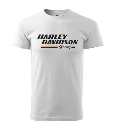 Tričko Harley Race, biele