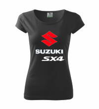 Dámske tričko Suzuki SX4, čierne