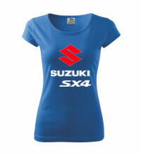 Dámske tričko Suzuki SX4, modré