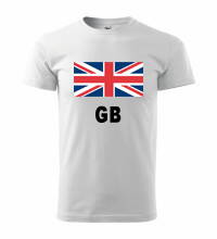 Tričko s logom GB, biele