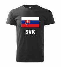 Tričko s logom SVK, čierne