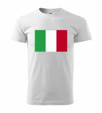 Tričko s logom Taliansko, biele