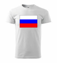Tričko s logom Rusko, biele 