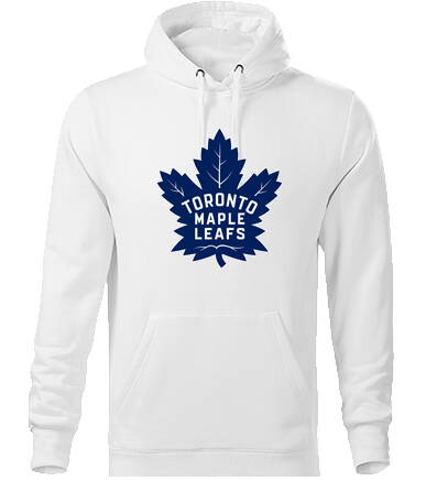 Mikina s kapucňou TORONTO, biela
