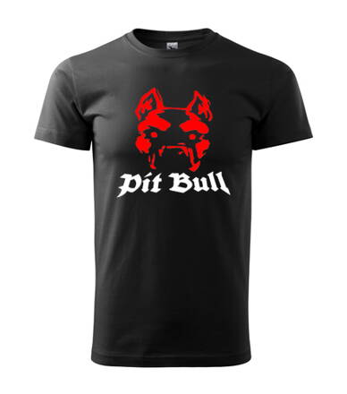 Tričko PitBull, čierne2