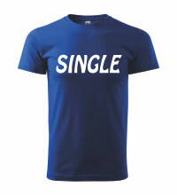 Tričko Single, modré