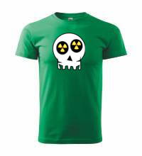 Tričko Skull 3, zelené