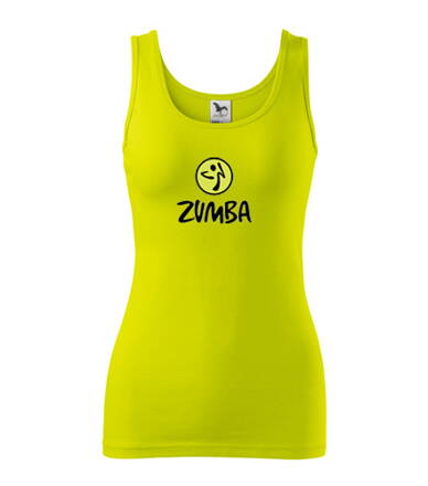 Dámske tielko Zumba, neon