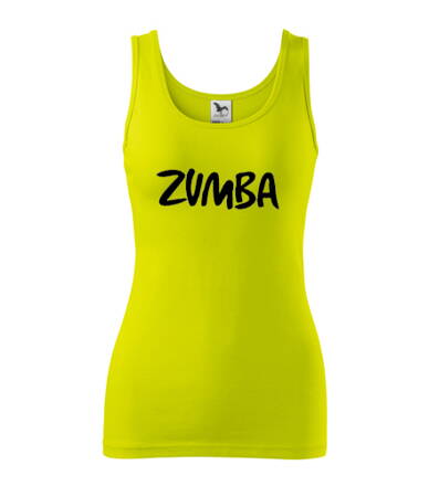 Dámske tielko Zumba, neon2