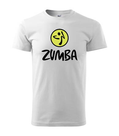 Tričko Zumba, biele