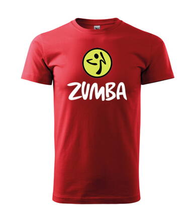 Tričko Zumba, červené