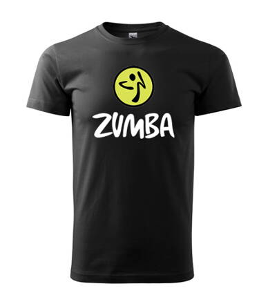 Tričko Zumba, čierne