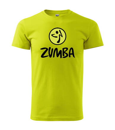 Tričko Zumba, neon