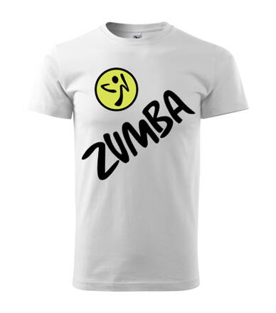 Tričko Zumba, biele2