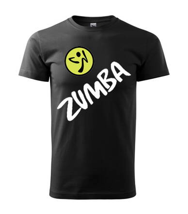Tričko Zumba, čierne2