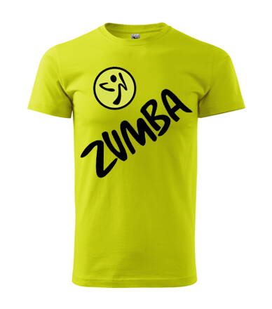 Tričko Zumba, neon2