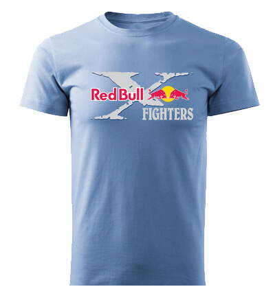 Tričko X-FIGHTERS, svetlomodre