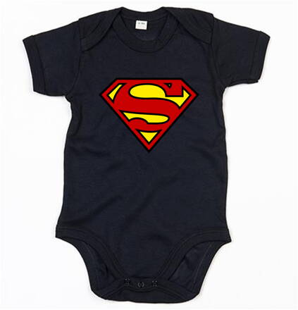 Body SUPERMAN, čierne