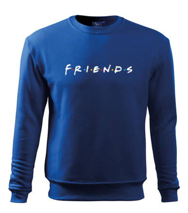 Mikina FRIENDS, modra