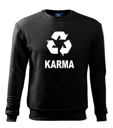 Mikina KARMA, čierna