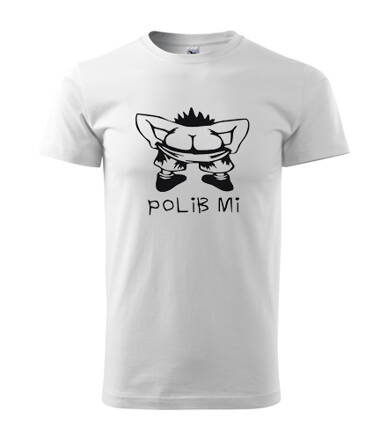 Tričko POLIB MI, biele